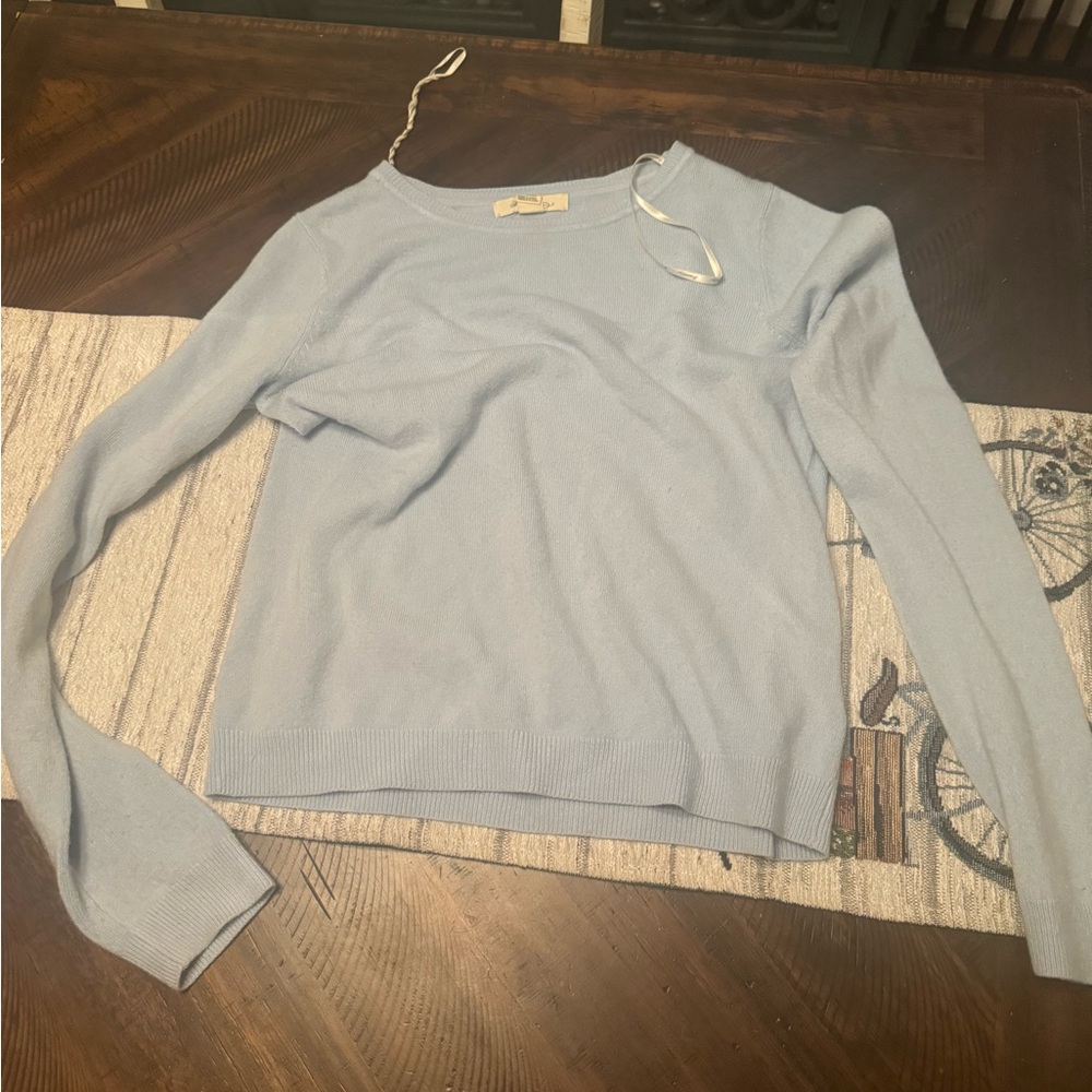 Light blue sweater